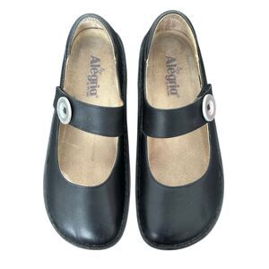 Alegria Paloma Black Nappa Mary Jane Shoes Size 40 US 9.5-10